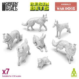 3D Printed Set War Dogs – 3D Printed War Dogs (7 pcs)