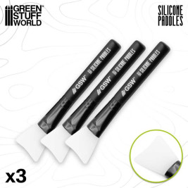 Silikonové aplikační špachtle (3 ks)