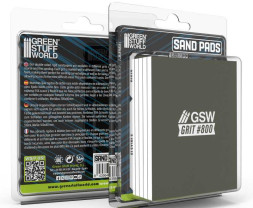 Pevná brusná destička 100x80 mm, zrnitost 800 (5 ks)