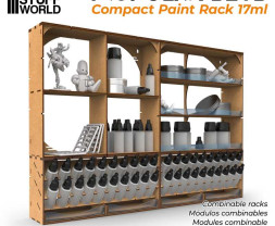 Modular Paint Rack – modulární organizér Compact na 17ml lahvičky GSW (vertikální)