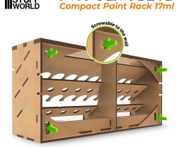 Modular Paint Rack – modulární organizér Compact na 17ml lahvičky GSW (vertikální)
