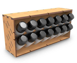Modular Paint Rack – modulární organizér Compact na 30ml lahvičky GSW (vertikální)