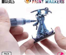 Green Stuff World Refillable Markers, Tip Size #2 (5 pcs)