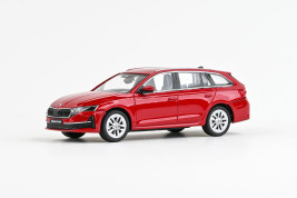 1:43 Škoda Octavia IV FL Combi (2024) - Červená Velvet Metalíza