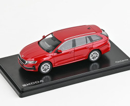 1:43 Škoda Octavia IV FL Combi (2024) - Červená Velvet Metalíza