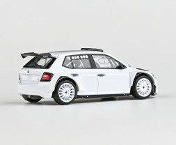 1:43 Škoda Fabia III FL Rally2 Evo (2019) - Bílá