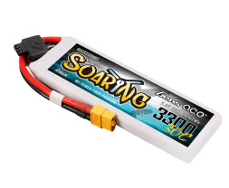 Gens ace Soaring G-Tech LiPo - 2S 3300mAh 7.4V 2S1P (30C) XT60 Plug
