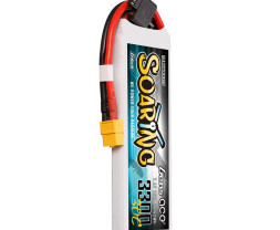 Gens ace Soaring G-Tech LiPo - 2S 3300mAh 7.4V 2S1P (30C) XT60 Plug