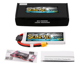 Gens ace Soaring G-Tech LiPo - 2S 3300mAh 7.4V 2S1P (30C) XT60 Plug