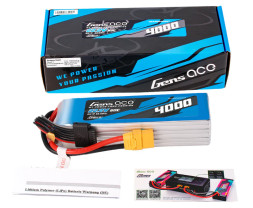 Gens ace G-Tech LiPo - 6S 4000mAh 22.2V 6S1P (60C) XT90 Plug