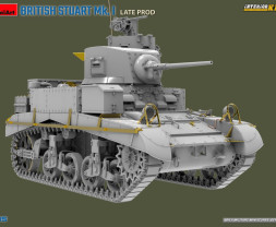 1:35 Stuart Mk.I Late Production w/ Interior Kit