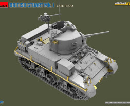 1:35 Stuart Mk.I Late Production w/ Interior Kit