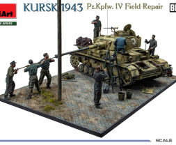 1:35 KURSK 1943. Pz.Kpfw. IV Field Repair. BIG SET