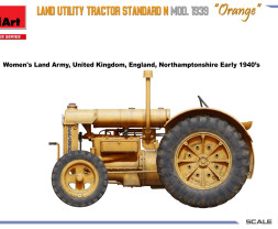1/35 Land Utility Tractor Std. N 'Orange' Mod.1939