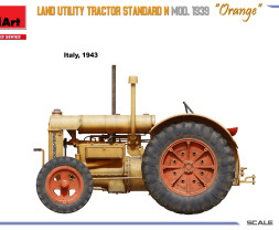 1/35 Land Utility Tractor Std. N 'Orange' Mod.1939
