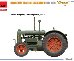 1/35 Land Utility Tractor Std. N 'Orange' Mod.1939
