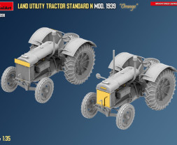 1/35 Land Utility Tractor Std. N 'Orange' Mod.1939