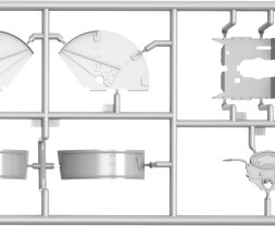 1/35 Land Utility Tractor Std. N 'Orange' Mod.1939