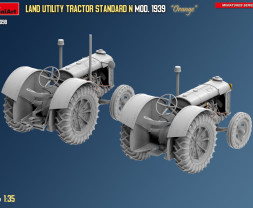 1:35 Land Utility Tractor Standard N Mod. 1939 Orange