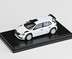 1:43 Škoda Fabia III FL Rally2 Evo (2019) – bílá
