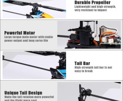 RC mikrovrtulník C129 Firefox RTF (Orange)