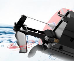 RC rychlostní katamarán Mini Shark 2.4GHz RTR (Blue)