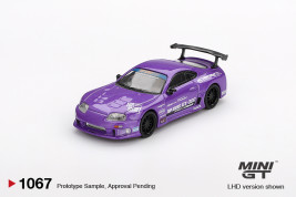 1:64 Toyota Supra (A80) Top Secret GT-300 Top Secret Purple