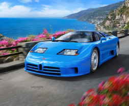 1:24 Bugatti EB110