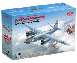1:48 B-26C-45 Marauder American WWII Bomber
