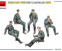1:35 RSO/01 Early Production with 7.5cm PaK 40 & Crew