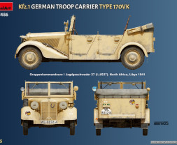 1:35 Kfz.1 German Troop Carrier Type 170VK 