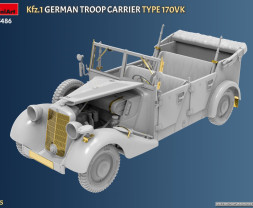 1:35 Kfz.1 German Troop Carrier Type 170VK 