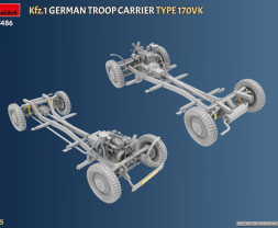 1:35 Kfz.1 German Troop Carrier Type 170VK 