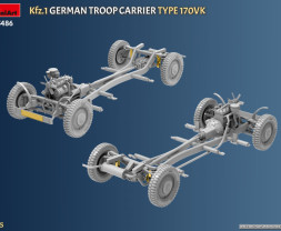 1:35 Kfz.1 German Troop Carrier Type 170VK 