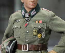 1:12 Otto Carius WWII German Panzer Commander