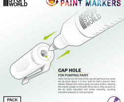 Plnitelné fixy Green Stuff World, velikost hrotu #1 (5 ks)