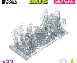 3D Printed Set Putrid Vomits – 3D printed putrid vomit (22 pcs)