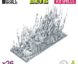 3D Printed Set Ice Spells – 3D tištěné ledové efekty (26 ks)
