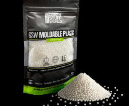 Moldable Thermoplastic Beads – tvarovatelné termoplastické kuličky bílé (100 g)
