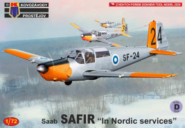 1:72 SAAB Safir „In Nodric services“