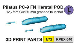 FN Herstal POD 12,7mm/40mm Grenade Launcher (for PC-9)