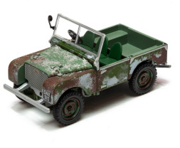 1:48 Land Rover Series I 80″, Light Green (Weathered)