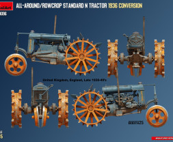 1:35 All-Around/Rowcrop Standard N Tractor 1936 Conversion