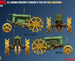 1:35 All-Around/Rowcrop Standard N Tractor 1936 Conversion