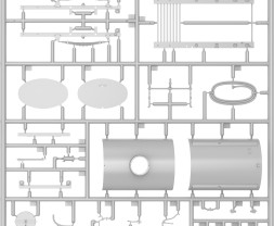 1:35 Chevrolet G7117 Cargo Truck w/ Water Trailer