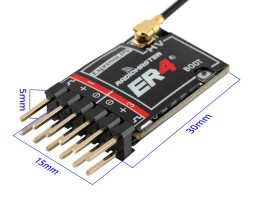 Přijímač RadioMaster ER4 2.4GHz ELRS PWM