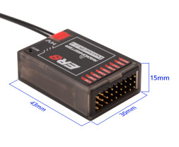 Přijímač RadioMaster ER8 2.4GHz ELRS PWM
