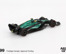 1:64 Aston Martin AMR24 No.14 Fernando Alonso 2024 F1 Bahrain