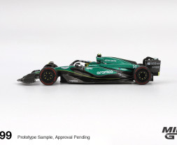 1:64 Aston Martin AMR24 No.14 Fernando Alonso 2024 F1 Bahrain