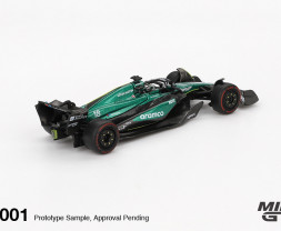 1:64 Aston Martin AMR24 No.18 Lance Stroll 2024 F1 Bahrain